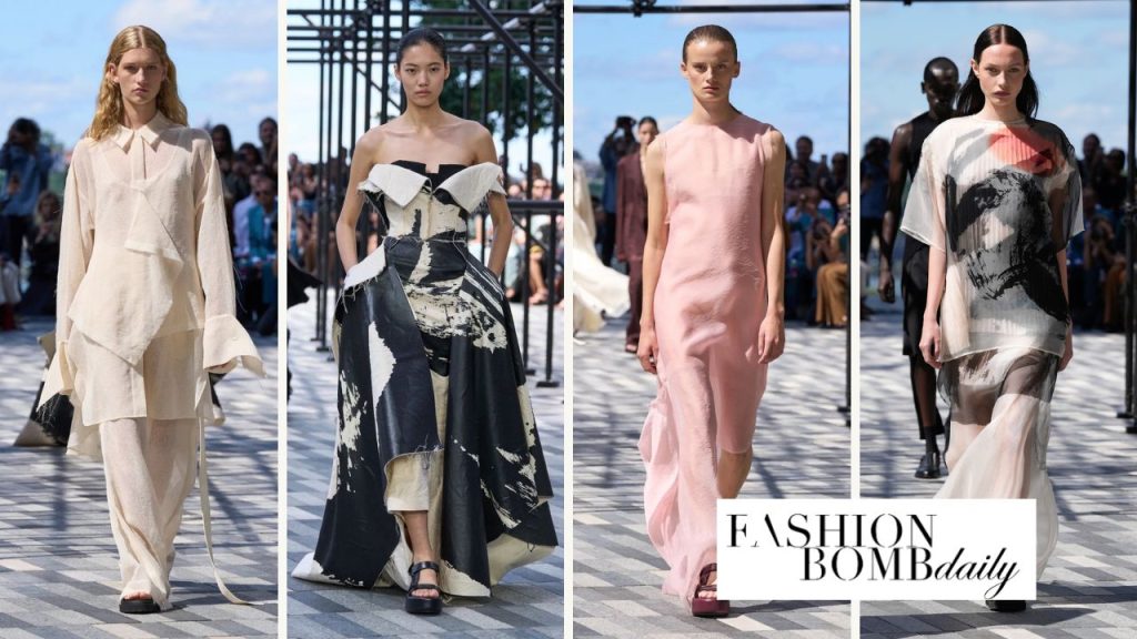 Fashion Bomb at NYFW : Jason Wu Collaborates with Calligrapher Tong Yang-Tze for his Spring 2025 Collection